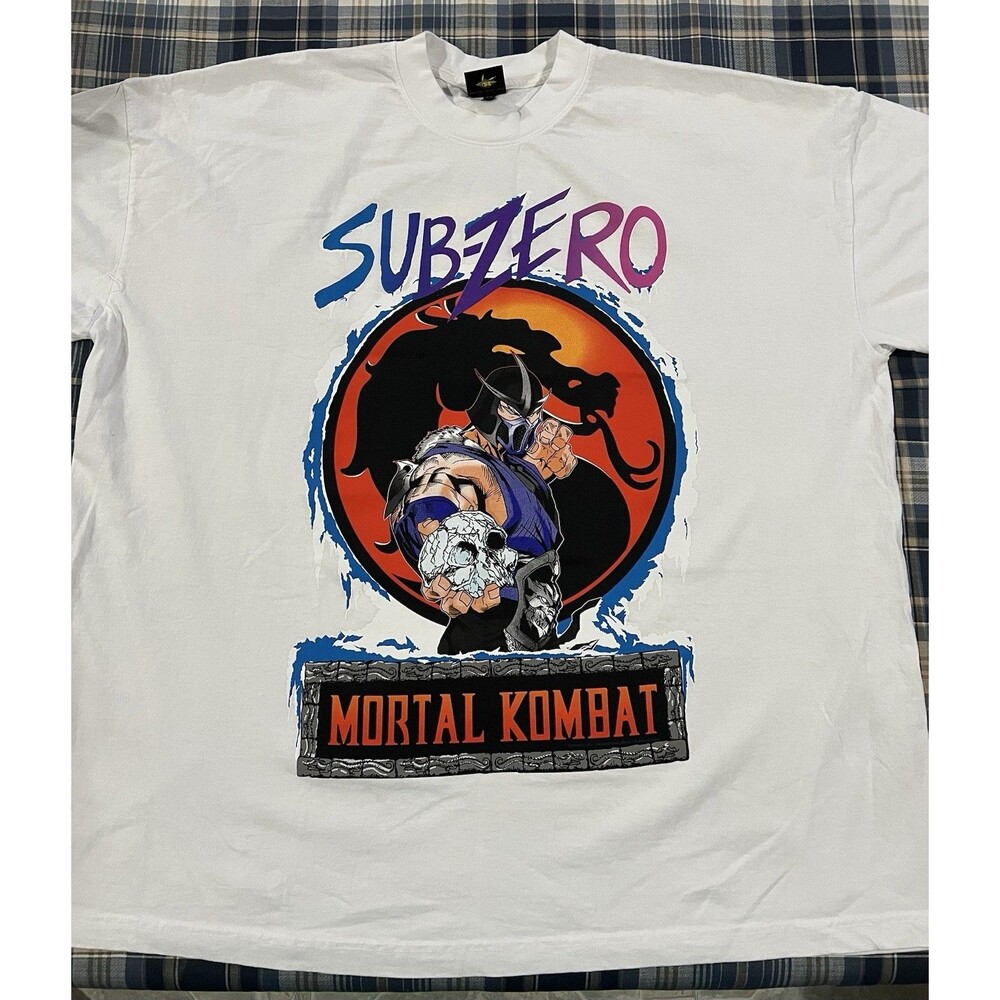 Mortal Kombat Sub-Zero Shirt Size XXXL 3XL Deadstockluis